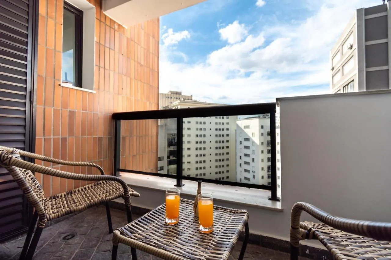 Flat Vilaboim Higienopolis Com Banheira Apartment Sao Paulo 0*,
