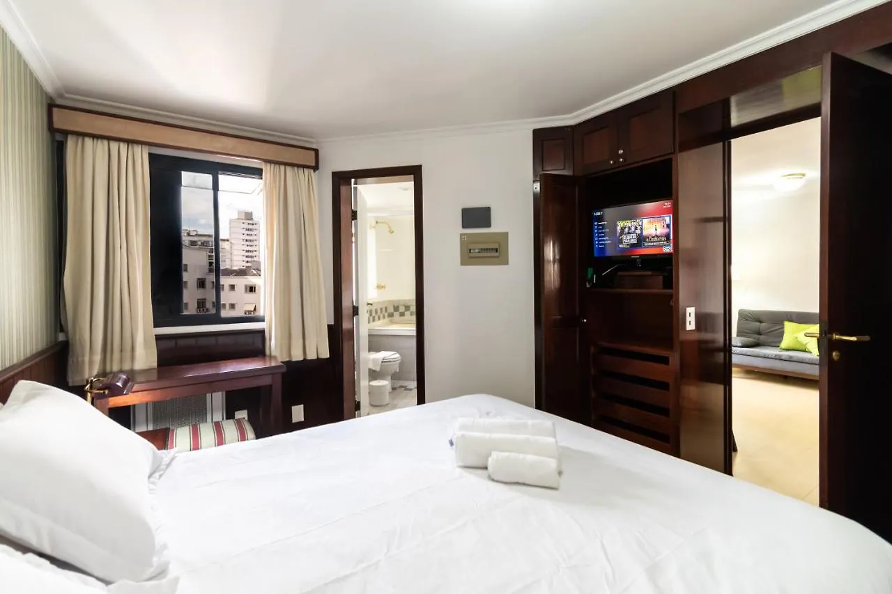 Flat Vilaboim Higienopolis Com Banheira Apartment Sao Paulo